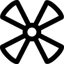 Simbolis: lėtas ventiliatorius 9XT713630531