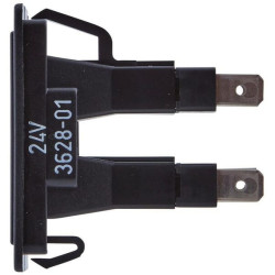 Dviguba įspėjamoji lemputė 24V HELLA 2AA713628011