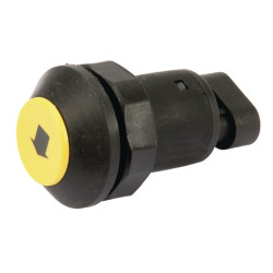 Stumdomas jungiklis, pakėlimas ir nuleidimas, apvalus, geltonas 11903002PN