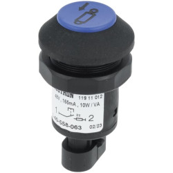 Stumdomas jungiklis, traukimo cilindras, apvalus, mėlynas 11911012PN