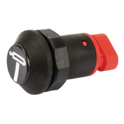 Stumdomas jungiklis, - cilindrinis, apvalus, juodas 11908006PN