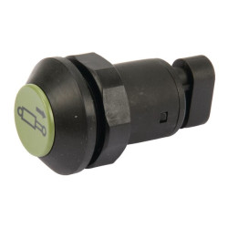 Stūmimo jungiklis, stūmimo cilindras, apvalus, žalias 11908003PN