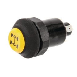 Mygtukas, 4WD, apvalus, geltonas 11130250PN