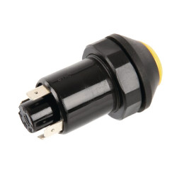 Stūmoklinis jungiklis, tolimosios šviesos, apvalios, geltonos spalvos 11120100PN