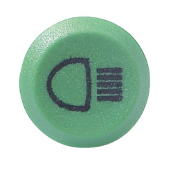 Mygtukas, žibintai, apvalūs, žalia 11125200PN