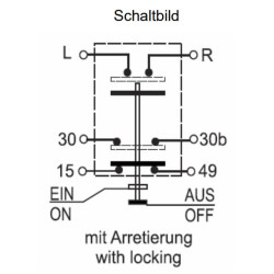 Mygtukas, ventiliatorius, apvalus, geltonas 11103010PN