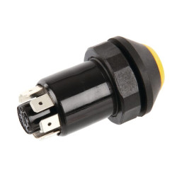 Stūmoklinis jungiklis, priekinių ratų pavara, apvali, geltona 11175010PN