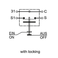 Mygtukas, priekiniai žibintai, apvalūs, žalia 11110810PN
