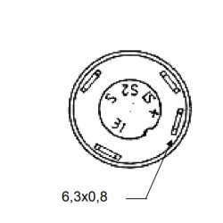 Jungiklis Ribinis ir galinis žibintas 11130100PN