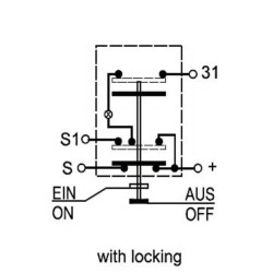 Jungiklis, šildytuvas, apvalus, žalias 11130150PN