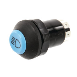 Stūmoklinis jungiklis, tolimosios šviesos, apvalios, mėlynos spalvos 11112100PN