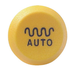 Mygtukas, automatinė vibracija, apvali, geltona 11175070PN