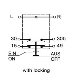 Jungiklis, švyturys, apvalus, geltonas 11175240PN