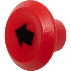 Emblema, pakeliama ir nuleidžiama, apvali, raudona 11356520PN