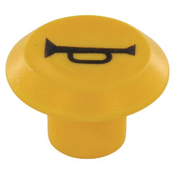 Emblema, ragas, apvalus, geltonas 11316260PN