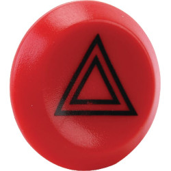 Emblema, pavojaus žibintai, apvalūs, raudoni 11356250PN