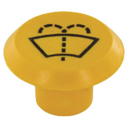 Emblema, valytuvo poveržlė, apvali, geltona 11316280PN