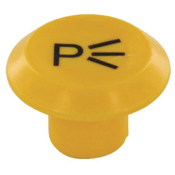 Emblema, gabaritinis šviestuvas, apvalus, geltonas 11316880PN