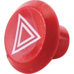 Emblema, pavojaus žibintai, apvalūs, raudoni 11350250PN
