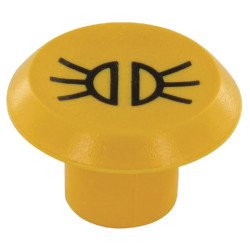 Emblema, stovėjimo šviesa, apvali, geltona 11316310PN