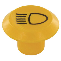 Emblema, artimųjų šviesų šviesa, apvali, geltona 11316290PN