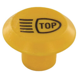 Emblema, viršutiniai žibintai, apvalūs, geltoni 11316390PN