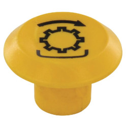 Emblema, GTV, apvali, geltona 11316640PN