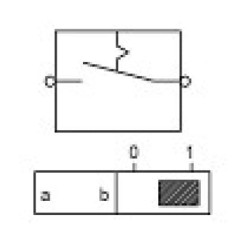 Mygtukas 12.5A-24V 1x EL200220