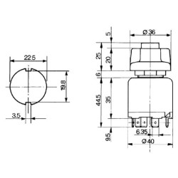 Šviesos jungiklis 23101000