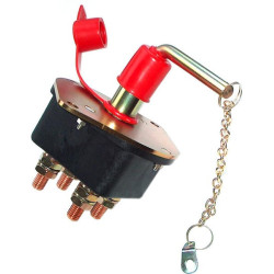 Didelis akumuliatoriaus pagrindinis jungiklis. dvigubas polius LA500009