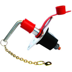 Baterijos pagrindinis jungiklis, labai atsparus LA500010