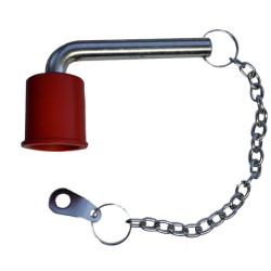 Raktas + grandinėlė + PVC apsauga jungikliui la500010 + la500009 LA520020