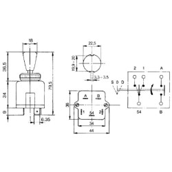 Indikatoriaus jungiklis 15115000