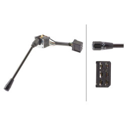 Vairo kolonėlės jungiklis, indikatorius / garsinis signalas / žibintų blykstė, ilgis 123 mm 6BA001539057