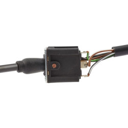 Vairo kolonėlės jungiklis, indikatorius / garsinis signalas / žibintų blykstė, ilgis 123 mm 6BA001539057