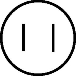 Jungiklis, atbulinės eigos žibintas, 12V, 2 kontaktų, paprastai atviras kontaktas 6ZF004842001