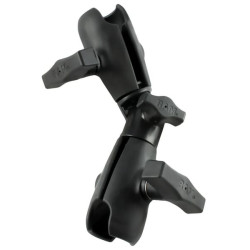 Dvigubas laikiklis pasukamas ir spaustukas (Lizdinė plokštelė) RAPC2002UBL