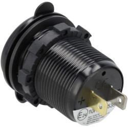 USB-C + USB-A lizdas 12/24V įleidžiamas GSM051