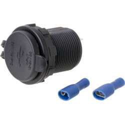 USB lizdas 12/24V įleidžiamas GSM046