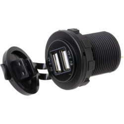 USB lizdas 12/24V įleidžiamas GSM046