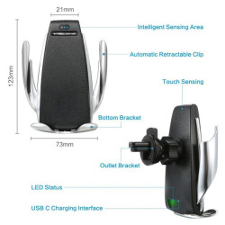 Laikiklis Belaidis įkrovimas+jutiklis PINGUIN GSM65