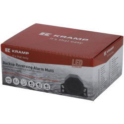 Atsarginis atbulinės eigos signalas kelių triukšmų 12-80V (pypsėjimas + baltas triukšmas) LA80501