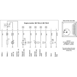 Variklio apsauga MB704-H MB704H