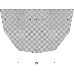 Spalvota kamera 130° CAS66011KR