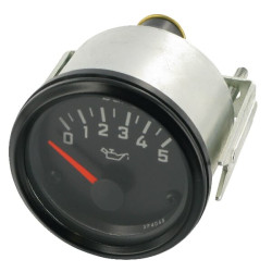 Alyvos slėgio matuoklis 5bar 24V 52mm I00013