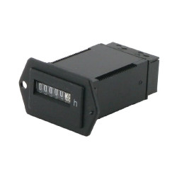 Valandų skaitiklis 12-24V 36x22mm I00002