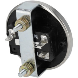 Valandų skaitiklis LCD 12-24V Ø52mm I00067