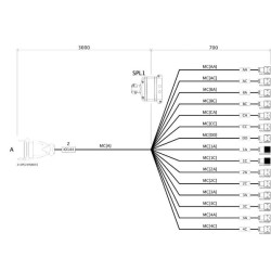 Jungiamasis laidas 7 hidraulinėms funkcijoms 3m 4679000191B