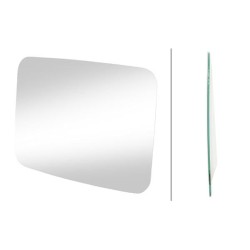 Case - IH CVX140 9EY117126014 Veidrodinis stiklas 215x302mm Hella