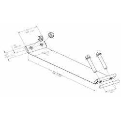 Išmetimo spaustuko sandariklis, 5 colių (127 mm) nerūdijantis X004484